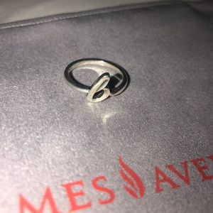 James Avery “B” ring